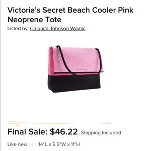 Victoria secret cooler